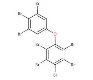 BDE No 205 solution (CAS 446255-56-7) - chemical structure image