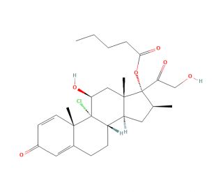 Beclomethasone 17-Valerate (CAS 52619-18-8) - chemical structure image