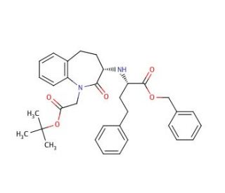Benazeprilat Benzyl Ester (Glycine)tert-butyl Ester - chemical structure image