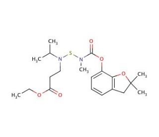 Benfuracarb (CAS 82560-54-1) - chemical structure image