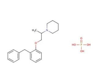Benproperine phosphate (CAS 19428-14-9) - chemical structure image