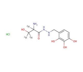 Benserazide-d3 Hydrochloride - chemical structure image