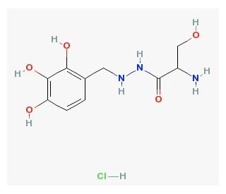 Benserazide&middot;HCl (Ro 4-4602) (CAS 14919-77-8) - chemical structure image