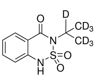 Bentazon-d7 (CAS 131842-77-8) - chemical structure image