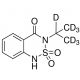 Bentazon-d7 (CAS 131842-77-8) - chemical structure image
