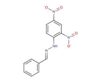 Benzaldehyde-2,4-dinitrophenylhydrazone (CAS 1157-84-2) - chemical structure image