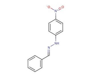 Benzaldehyde p-nitrophenylhydrazone (CAS 3078-09-9) - chemical structure image