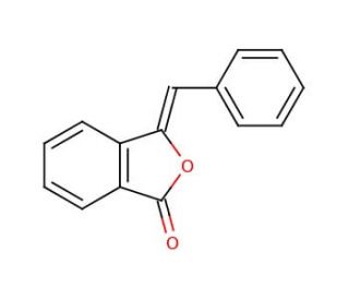 Benzalphthalide (CAS 575-61-1) - chemical structure image