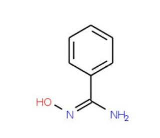 Benzamide oxime (CAS 613-92-3) - chemical structure image