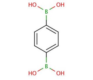 Benzene-1,4-diboronic acid (CAS 4612-26-4) - chemical structure image