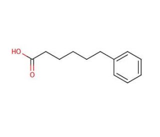Benzenehexanoic acid (CAS 5581-75-9) - chemical structure image