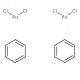 Benzeneruthenium(II) chloride dimer (CAS 37366-09-9) - chemical structure image