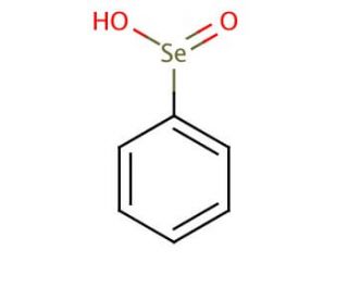 Benzeneseleninic acid (CAS 6996-92-5) - chemical structure image