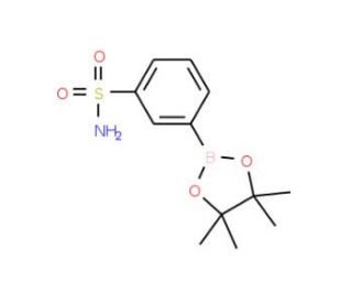 Benzenesulfonamide-3-boronic acid pinacol ester (CAS 486422-08-6) - chemical structure image