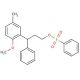 Benzenesulfonic acid 3-(2-methoxy-5-methyl-phenyl)-3-phenyl-propyl ester - chemical structure image