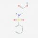Benzenesulfonylamino-acetic acid (CAS 5398-96-9) - chemical structure image