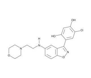 Benzisoxazole Hsp90 Inhibitor (CAS 1012788-65-6) - chemical structure image