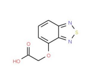 (Benzo[1,2,5]thiadiazol-4-yloxy)-acetic acid - chemical structure image