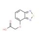 (Benzo[1,2,5]thiadiazol-4-yloxy)-acetic acid - chemical structure image