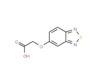 Benzo[1,2,5]thiadiazol-5-yloxy-acetic acid - chemical structure image