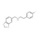 Benzo[1,3]dioxol-5-ylmethyl-[2-(4-fluoro-phenyl)-ethyl]-amine (CAS 435345-36-1) - chemical structure image