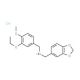 Benzo[1,3]dioxol-5-ylmethyl-(3-ethoxy-4-methoxy-benzyl)-amine hydrochloride - chemical structure image