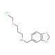 Benzo[1,3]dioxol-5-ylmethyl-(3-ethoxy-propyl)-amine hydrochloride - chemical structure image