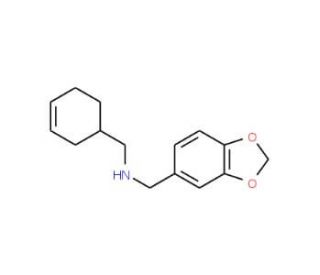 Benzo[1,3]dioxol-5-ylmethyl-cyclohex-3-enyl-methyl-amine - chemical structure image