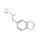 Benzo[1,3]dioxol-5-ylmethyl-hydrazine hydrochloride - chemical structure image