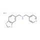 Benzo[1,3]dioxol-5-ylmethyl-pyridin-4-ylmethyl-amine hydrobromide (CAS 1185298-32-1) - chemical structure image