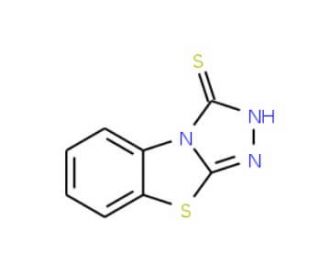 Benzo[4,5]thiazolo[2,3-c][1,2,4]triazole-3-thiol (CAS 6957-85-3) - chemical structure image