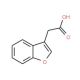 Benzo[b]furan-3-ylacetic acid (CAS 64175-51-5) - chemical structure image