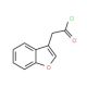 Benzo[b]furan-3-ylacetyl chloride (CAS 857283-98-8) - chemical structure image