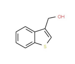Benzo[b]thiophen-3-ylmethanol (CAS 5381-24-8) - chemical structure image