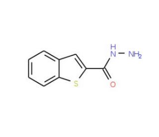 Benzo[b]thiophene-2-carbohydrazide (CAS 175135-07-6) - chemical structure image