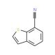 Benzo[b]thiophene-7-carbonitrile (CAS 22780-71-8) - chemical structure image