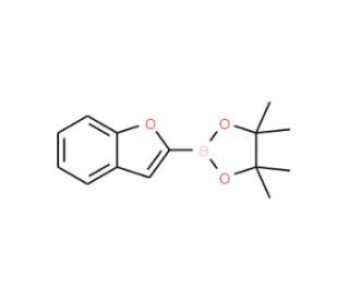 Benzofuran-2-boronic acid, pinacol ester (CAS 402503-13-3) - chemical structure image