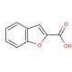 Benzofuran-2-carboxylic acid (CAS 496-41-3) - chemical structure image