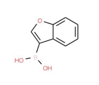 Benzofuran-3-boronic acid (CAS 317830-83-4) - chemical structure image