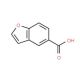 Benzofuran-5-carboxylic acid (CAS 90721-27-0) - chemical structure image