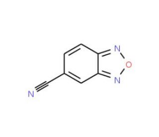 Benzofurazan-5-carbonitrile (CAS 54286-62-3) - chemical structure image