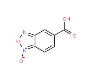 Benzofuroxan-5-carboxylic acid (CAS 6086-24-4) - chemical structure image