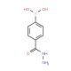 Benzohydrazide 4-boronic acid (CAS 850567-95-2) - chemical structure image