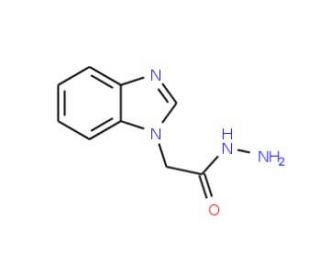 Benzoimidazol-1-yl-acetic acid hydrazide - chemical structure image