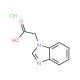 Benzoimidazol-1-yl-acetic acid hydrochloride - chemical structure image