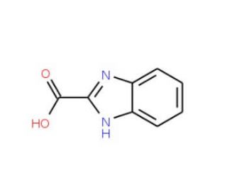 Benzoimidazole-2-carboxylic acid (CAS 2849-93-6) - chemical structure image