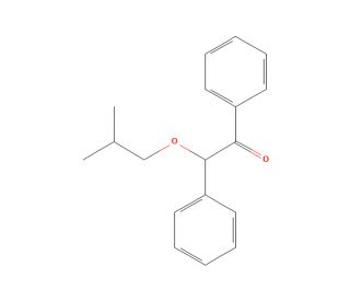 Benzoin Isobutyl Ether (CAS 22499-12-3) - chemical structure image