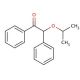 Benzoin isopropyl ether (CAS 6652-28-4) - chemical structure image