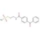 Benzophenone-4-carboxamidoethyl Methanethiosulfonate (CAS 887352-65-0) - chemical structure image