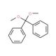 Benzophenone dimethyl acetal (CAS 2235-01-0) - chemical structure image